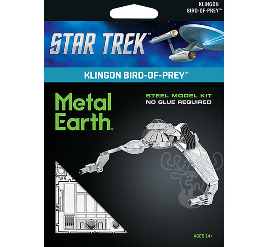 Metal Earth Star Trek Klingon Bird of Prey Model Kit