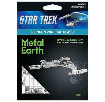 Metal Earth Metal Earth Star Trek Klingon Vor'Cha Class Model Kit
