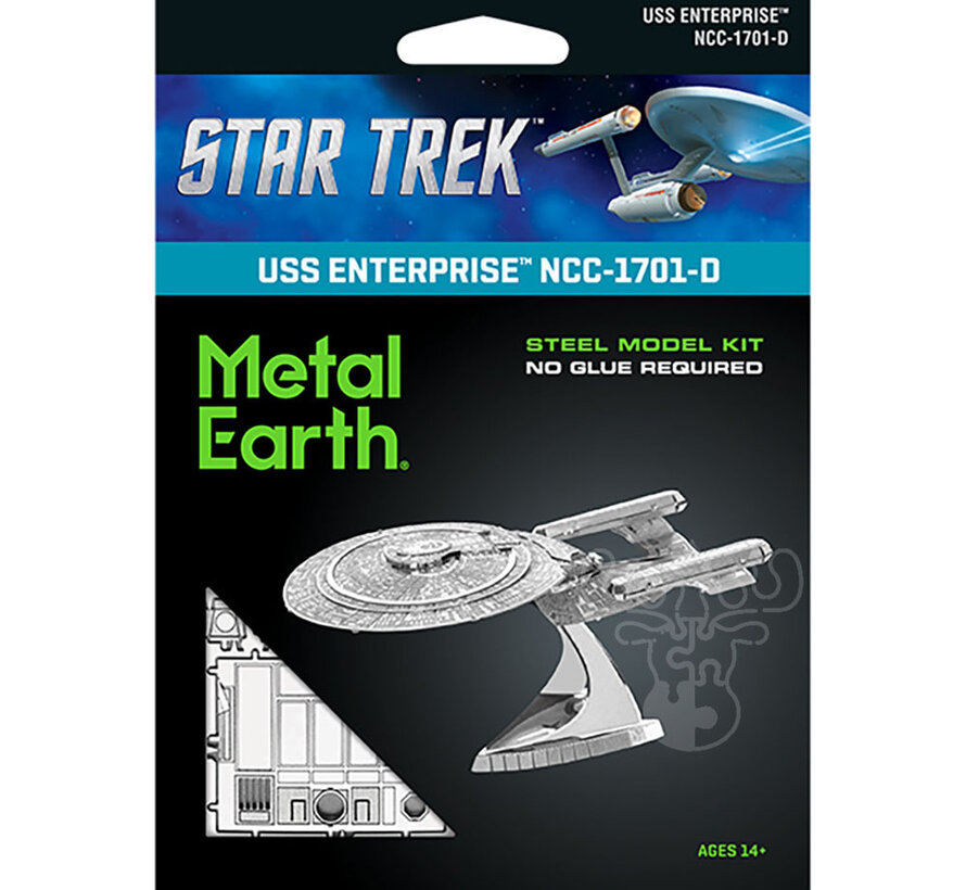 Metal Earth Star Trek USS Enterprise NCC-1701-D Model Kit