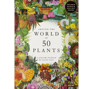 Laurence King Publishing Laurence King Around the World in 50 Plants Puzzle 1000pcs