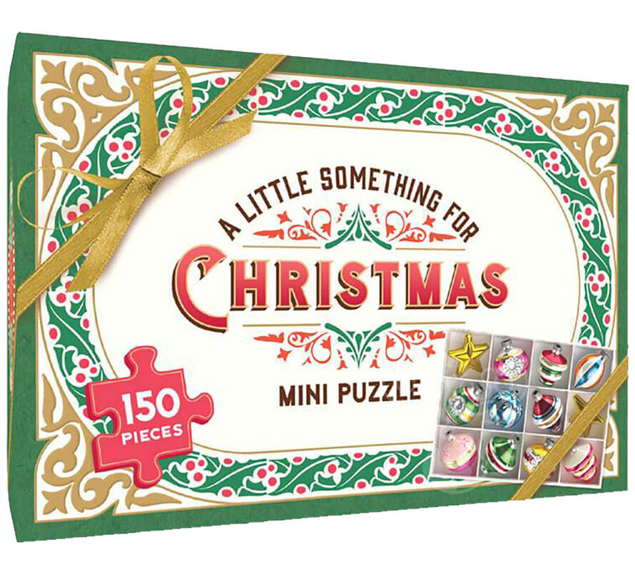 Chronicle A Little Something for Christmas Mini Puzzle 150pcs