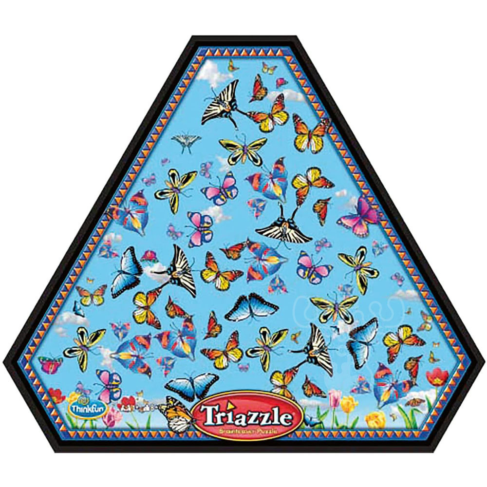 Triazzle BrainTeaser Puzzle Butterflies Puzzles Canada