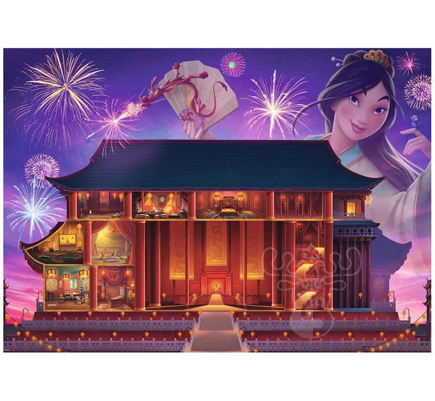 Ravensburger Disney Castles: Mulan Puzzle 1000pcs