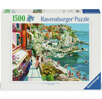 Ravensburger Ravensburger Romance in Cinque Terre Puzzle 1500pcs