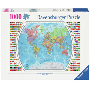 Ravensburger Ravensburger Political World Map Puzzle 1000pcs