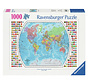 Ravensburger Political World Map Puzzle 1000pcs