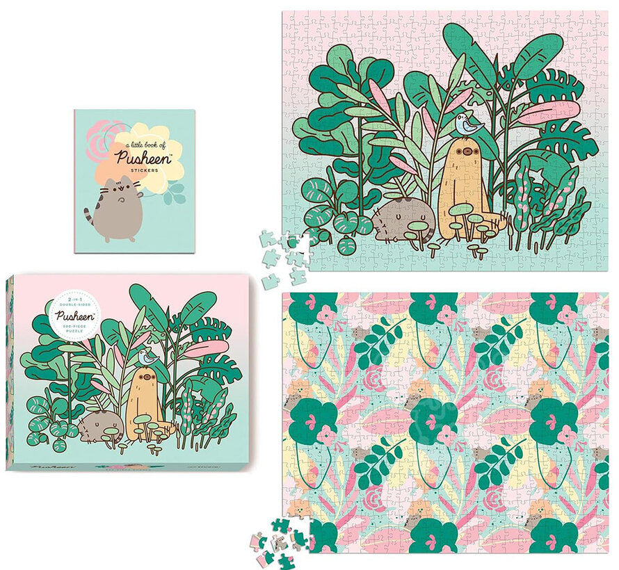 RP Studio Pusheen 2-in-1 Double-Sided Puzzle 500pcs
