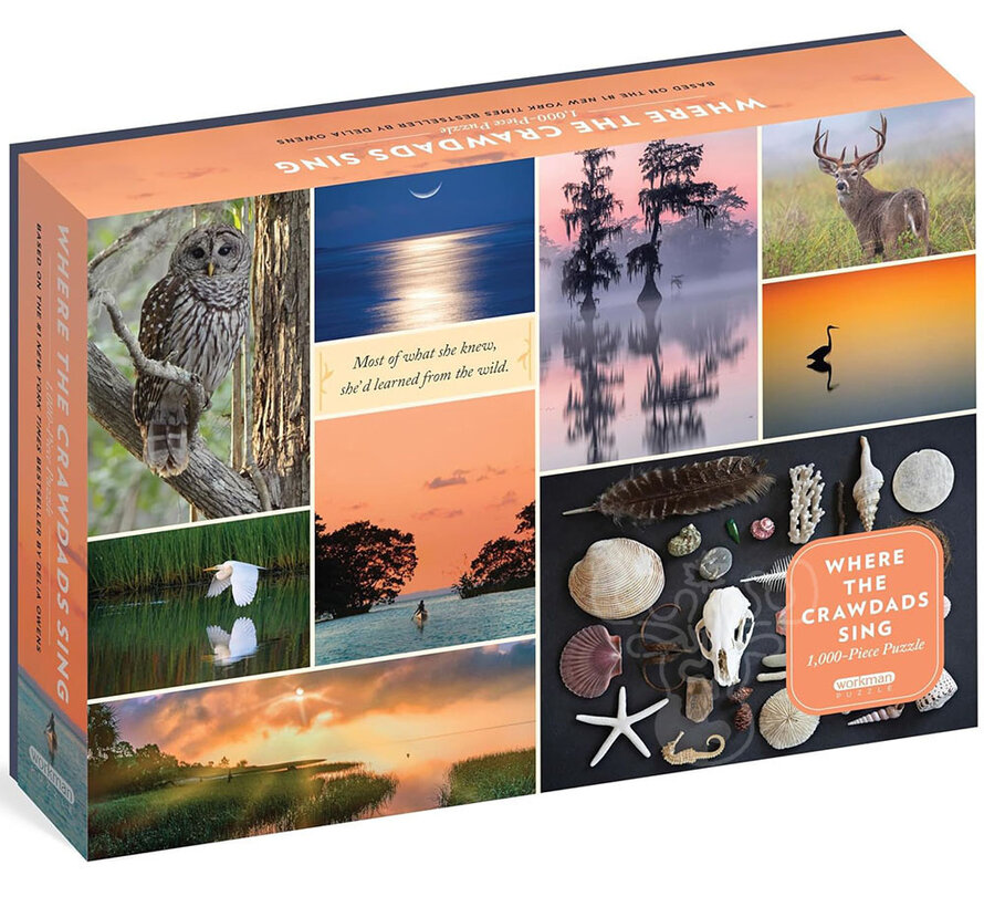 FINAL SALE Workman Where the Crawdads Sing Puzzle 1000pcs