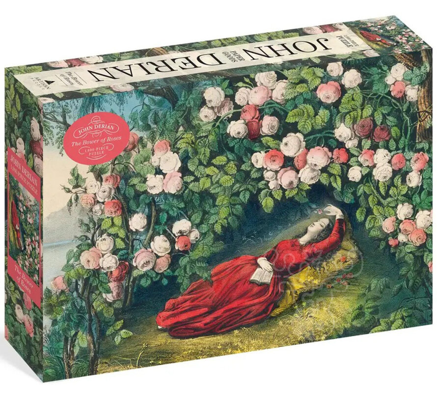 FINAL SALE Artisan John Derian Paper Goods: Bower of Roses Puzzle 1000pcs