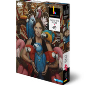 Lalita's Art Shop FINAL SALE Lalita Puzzle Blu Puzzle 500pcs