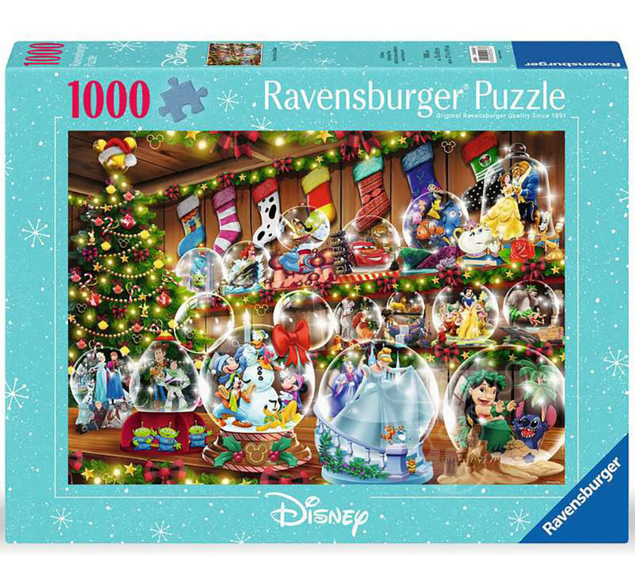 Ravensburger Disney Christmas Snow Globes Puzzle 1000pcs Seasonal