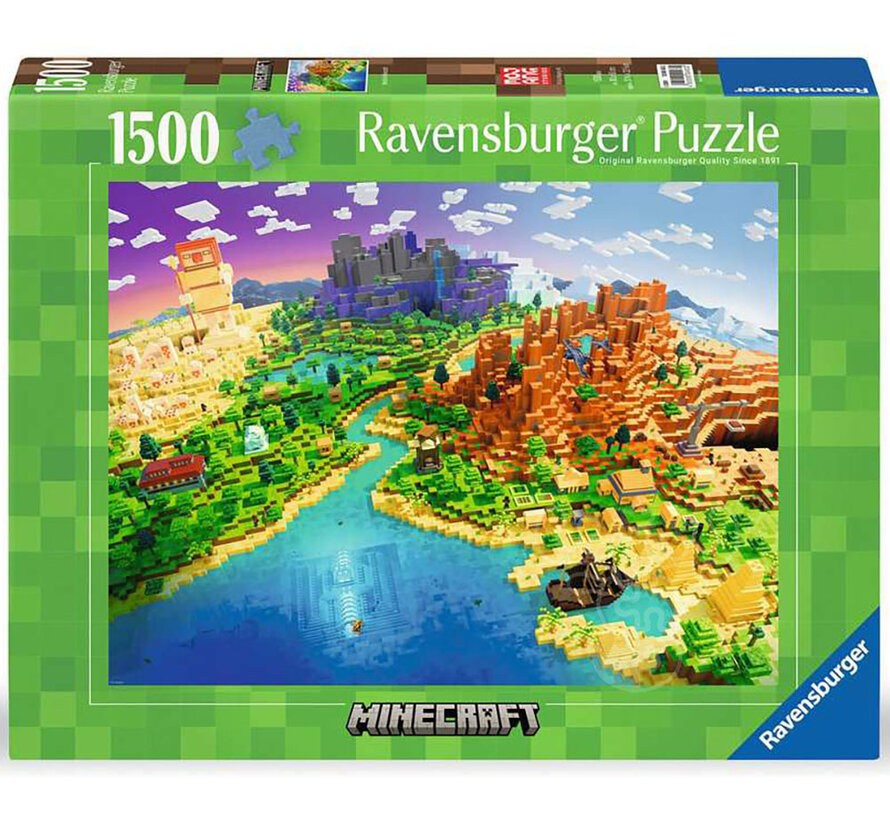 Ravensburger Minecraft: World of Minecraft Puzzle 1500pcs