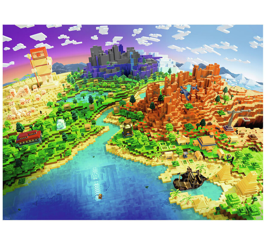 Ravensburger Minecraft: World of Minecraft Puzzle 1500pcs