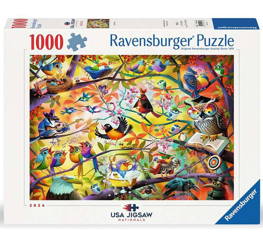 Ravensburger Busy Birdies Puzzle 1000pcs