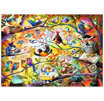 Ravensburger Ravensburger Dean MacAdam: Busy Birdies Puzzle 1000pcs