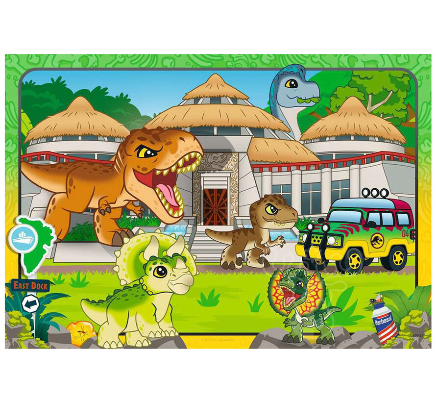 Ravensburger Jurassic World Explorers: Livin' the Wild Life! Puzzle 2 x 24pcs