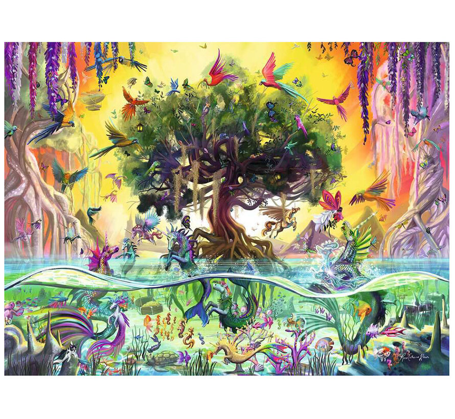 Ravensburger Beautiful Sea Unicorn and Friends Puzzle 1500pcs