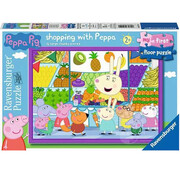 Ravensburger Ravensburger My First Puzzle: Peppa Pig Shopping with Peppa Floor Puzzle 16pcs