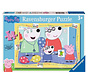 Ravensburger Peppa Pig: Peppa Meets Penny's Parents! Puzzle 35cs