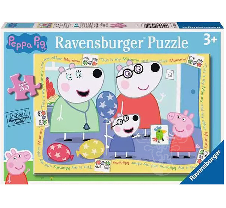 Ravensburger Peppa Pig: Peppa Meets Penny's Parents! Puzzle 35cs
