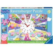 Ravensburger Ravensburger Peppa Pig Tell the Time Puzzle 60pcs