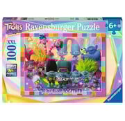 Ravensburger Ravensburger Trolls 3: Trolls Band Together Puzzle 100pcs XXL