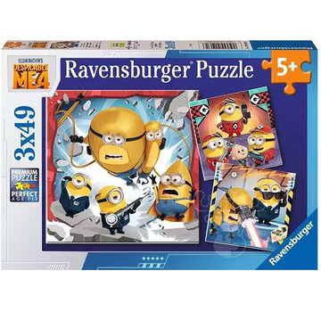 Ravensburger Ravensburger Despicable Me 4: Always mean Puzzle 3 x 49pcs