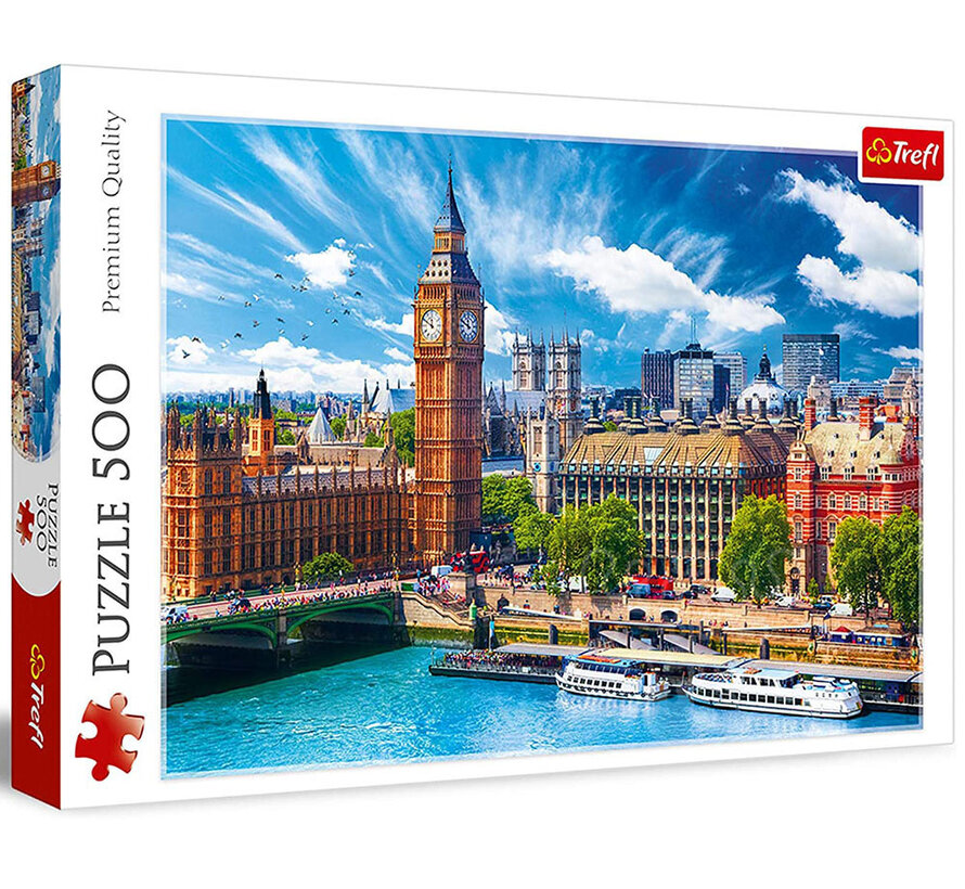 FINAL SALE Trefl Sunny Day in London Puzzle 500pcs