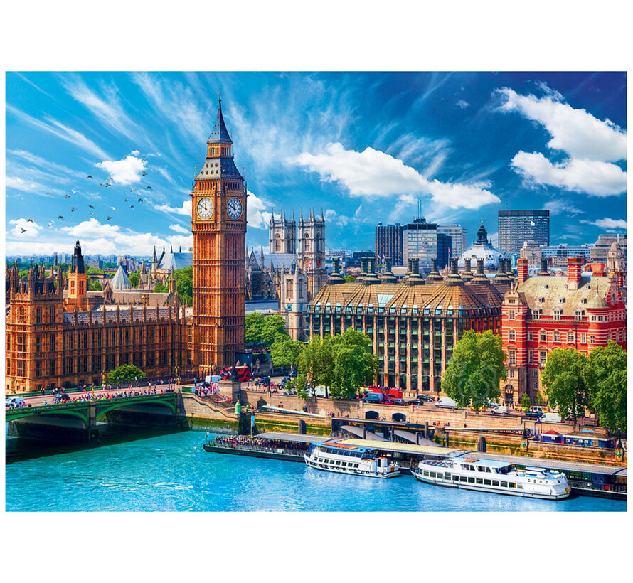 FINAL SALE Trefl Sunny Day in London Puzzle 500pcs