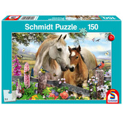 Schmidt Schmidt Mare and Foal Puzzle 150pcs