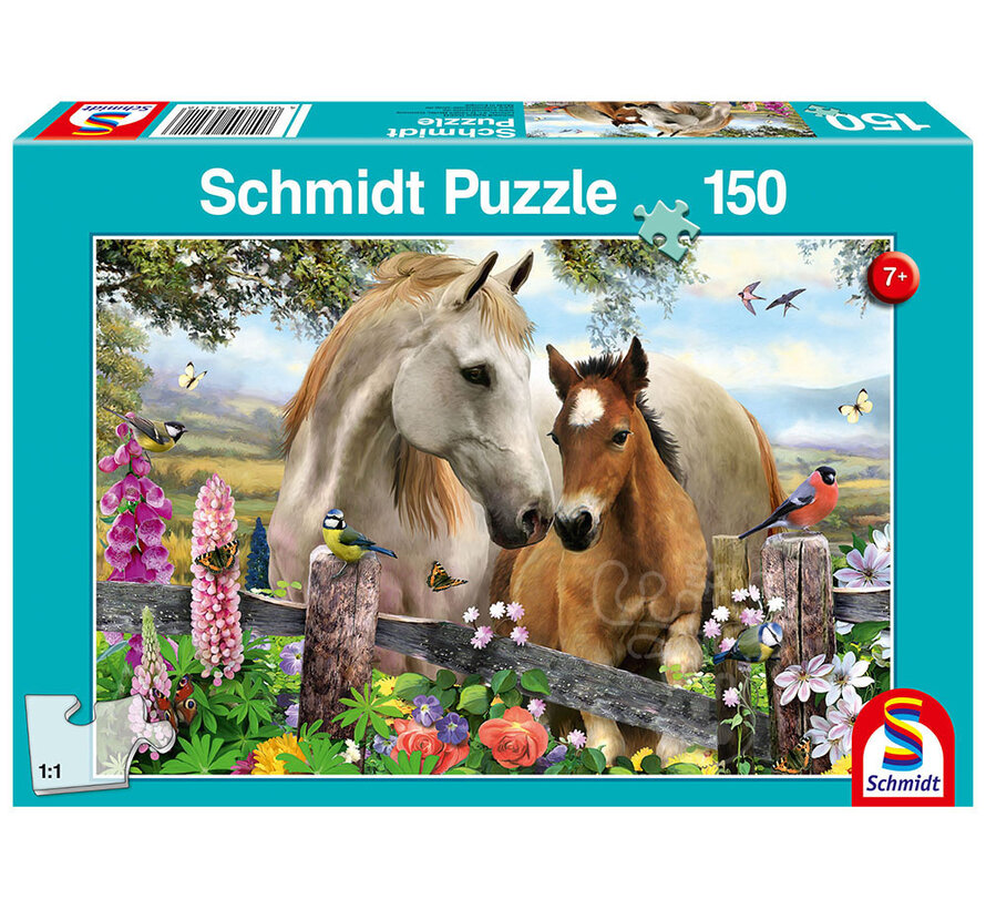 Schmidt Mare and Foal Puzzle 150pcs