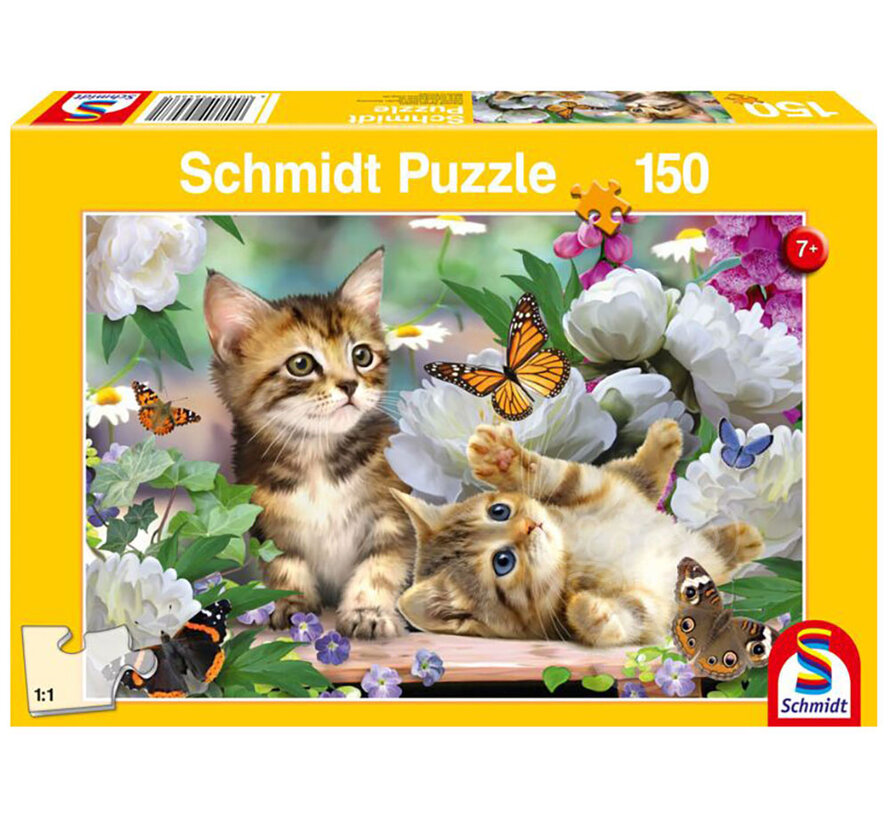Schmidt Playful Kittens Puzzle 150pcs