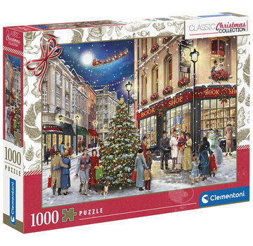 Clementoni Clementoni Classic Christmas: Christmas Stroll Puzzle 1000pcs - ORIGINAL BOX SIZE