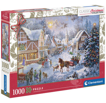 Clementoni Clementoni Classic Christmas: Getting Ready for Christmas Puzzle 1000pcs - ORIGINAL BOX SIZE
