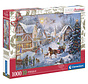 Clementoni Classic Christmas: Getting Ready for Christmas Puzzle 1000pcs - ORIGINAL BOX SIZE