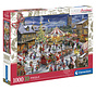 Clementoni Classic Christmas: The Christmas Fair Puzzle 1000pcs - ORIGINAL BOX SIZE