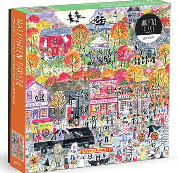 Galison Galison Michael Storrings Halloween Parade Puzzle 500pcs