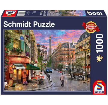 Schmidt Schmidt Street to the Eiffel Tower Puzzle 1000pcs