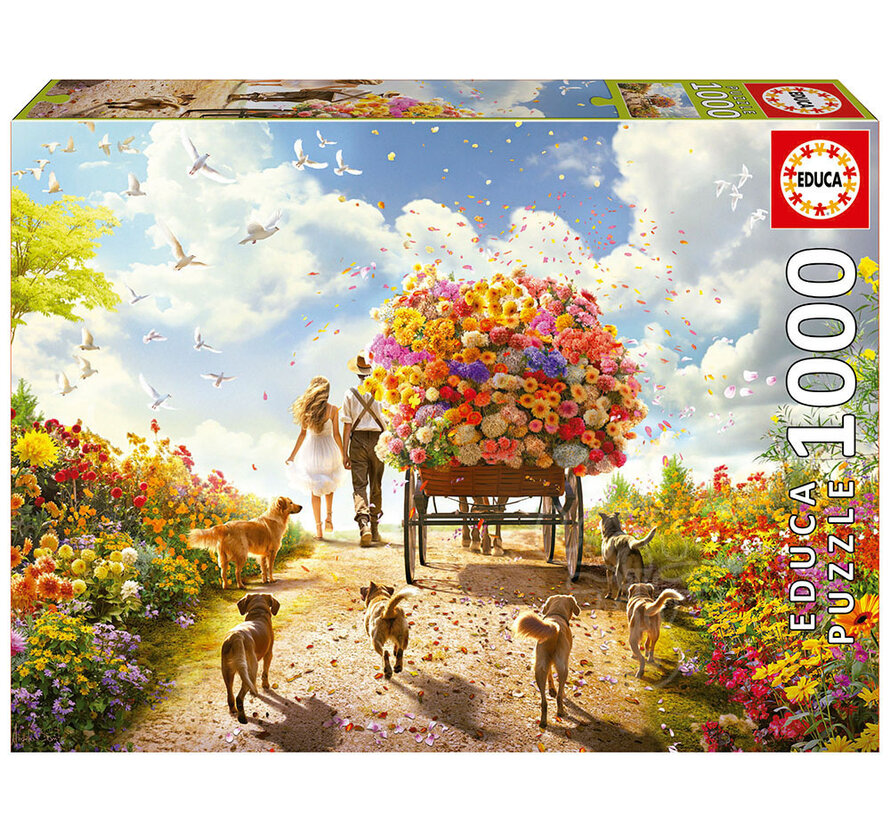 Educa Carrying Flowers Puzzle 1000pcs
