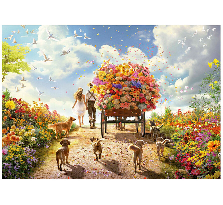 Educa Carrying Flowers Puzzle 1000pcs