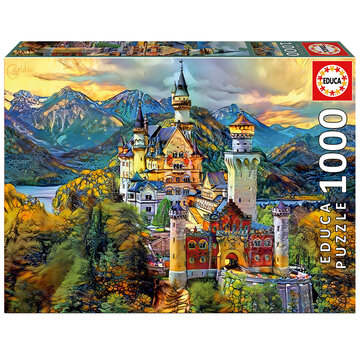 Educa Borras Educa Neuschwanstein Castle Puzzle 1000pcs