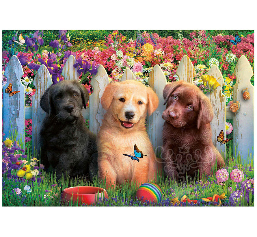 Educa Posing Puppies Puzzle 100pcs