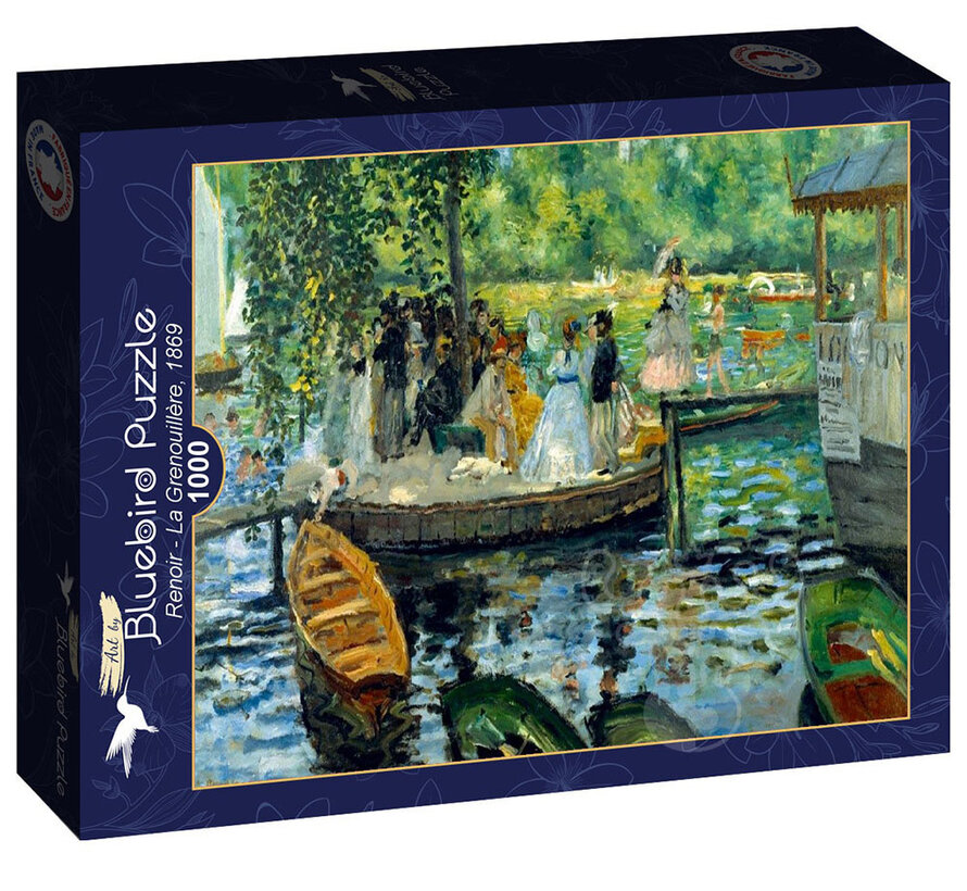 Bluebird Renoir - La Grenouillère, 1869 Puzzle 1000pcs