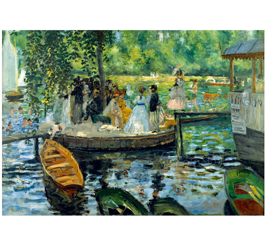 Bluebird Renoir - La Grenouillère, 1869 Puzzle 1000pcs