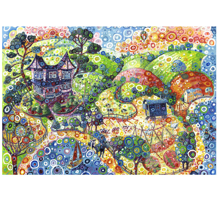 Grafika Visit Devon - Sally Rich Puzzle 1000pcs