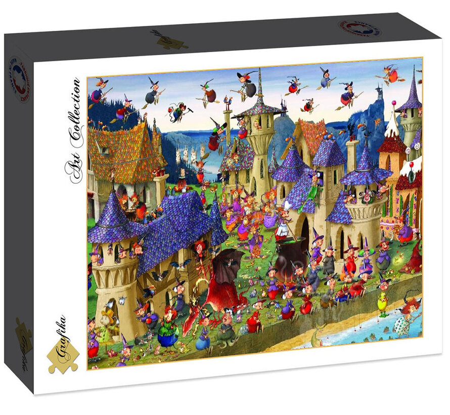 Grafika Witches - François Ruyer Puzzle 2000pcs