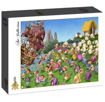 Grafika Grafika Pirates - François Ruyer Puzzle 2000pcs