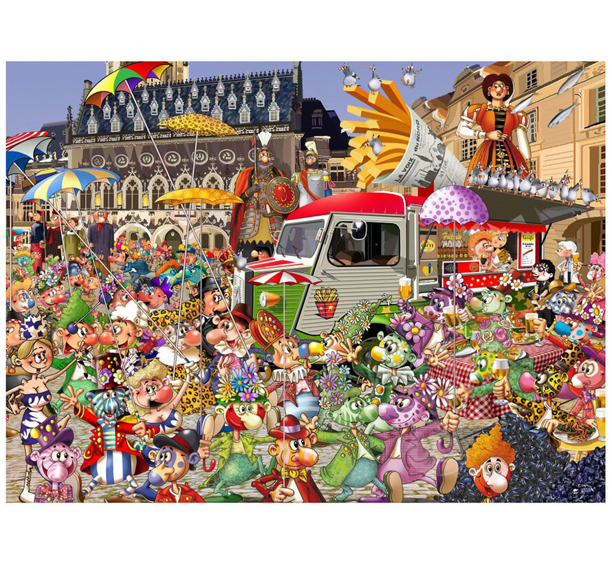 Grafika The Lille Braderie - François Ruyer Puzzle 2000pcs