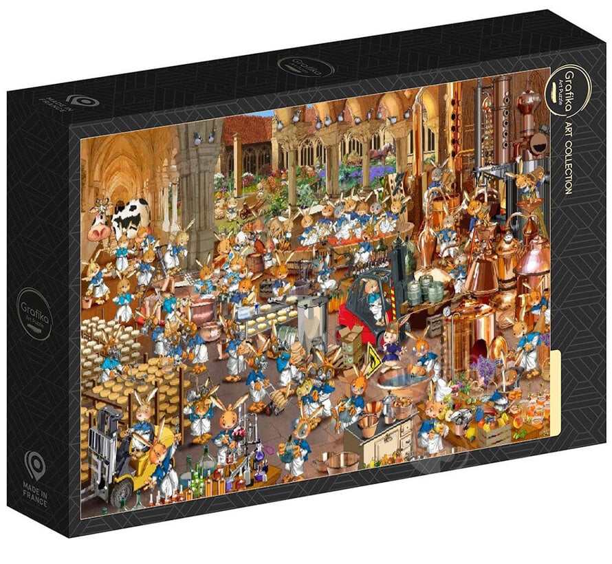 Grafika The Cloister (The Cloitre) - François Ruyer Puzzle 1500pcs