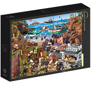 Grafika Grafika Les Bigoudenes (The Bigoudenes) - François Ruyer Puzzle 1000pcs